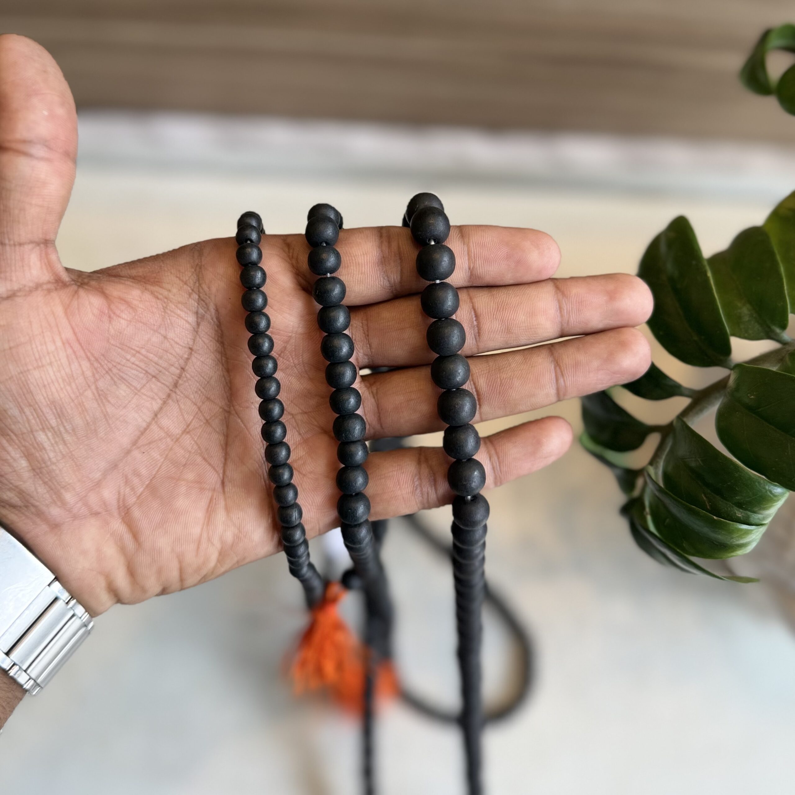 Certified Original Karungali malai(Thread) || 8mm ||108+1 || - Image 4