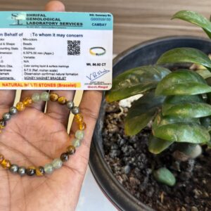 Money Magnet bracelet with Electric 6mm