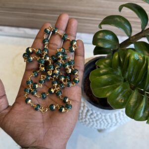 Jade Healing Stone mala with Impon 8mm | 54 beads |