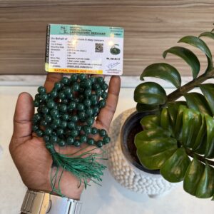 Jade Healing Stone mala thread 8mm | 108 beads |
