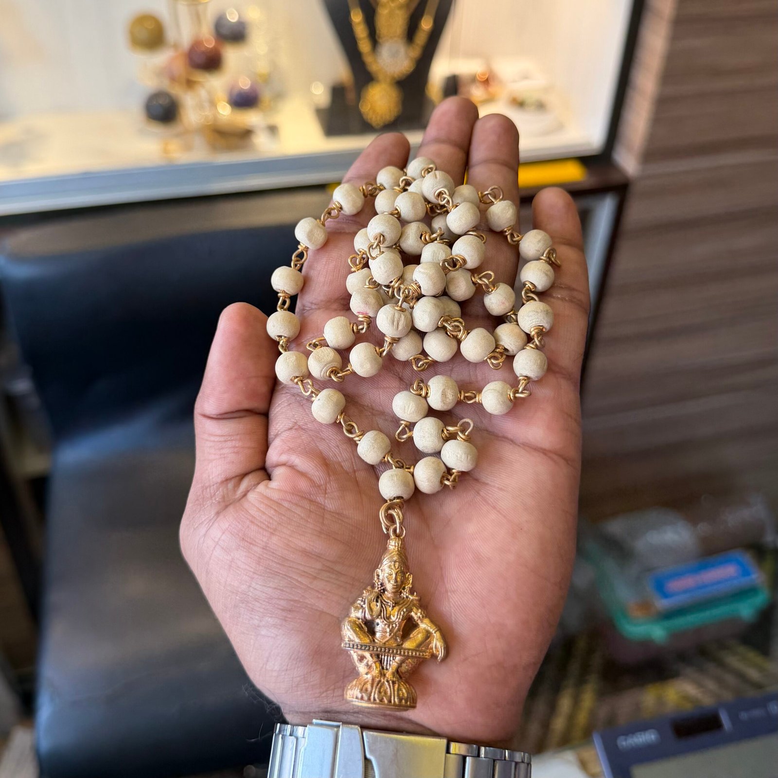 Thulasi Mala Impon 9mm | 54 Beads | without Cap |
